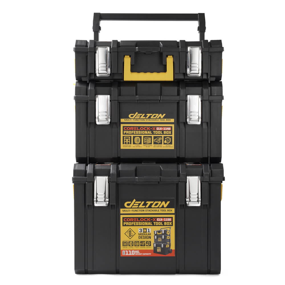 ชุดกล่องเครื่องมือล้อลาก DELTON รุ่น CORELOCK-X (3 กล่อง)_2